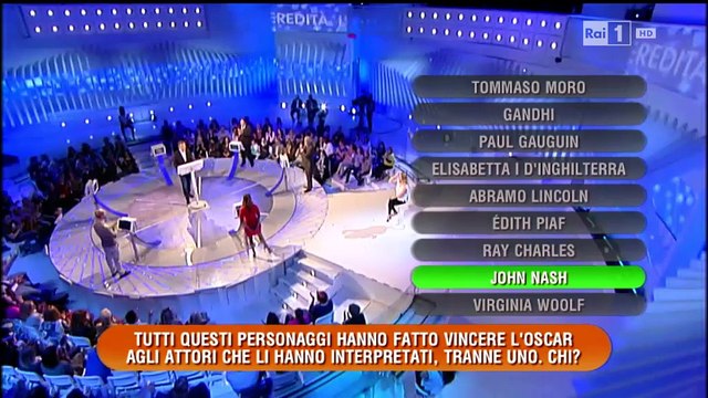 Eredità 24 aprile 2016 (seconda parte della puntata)