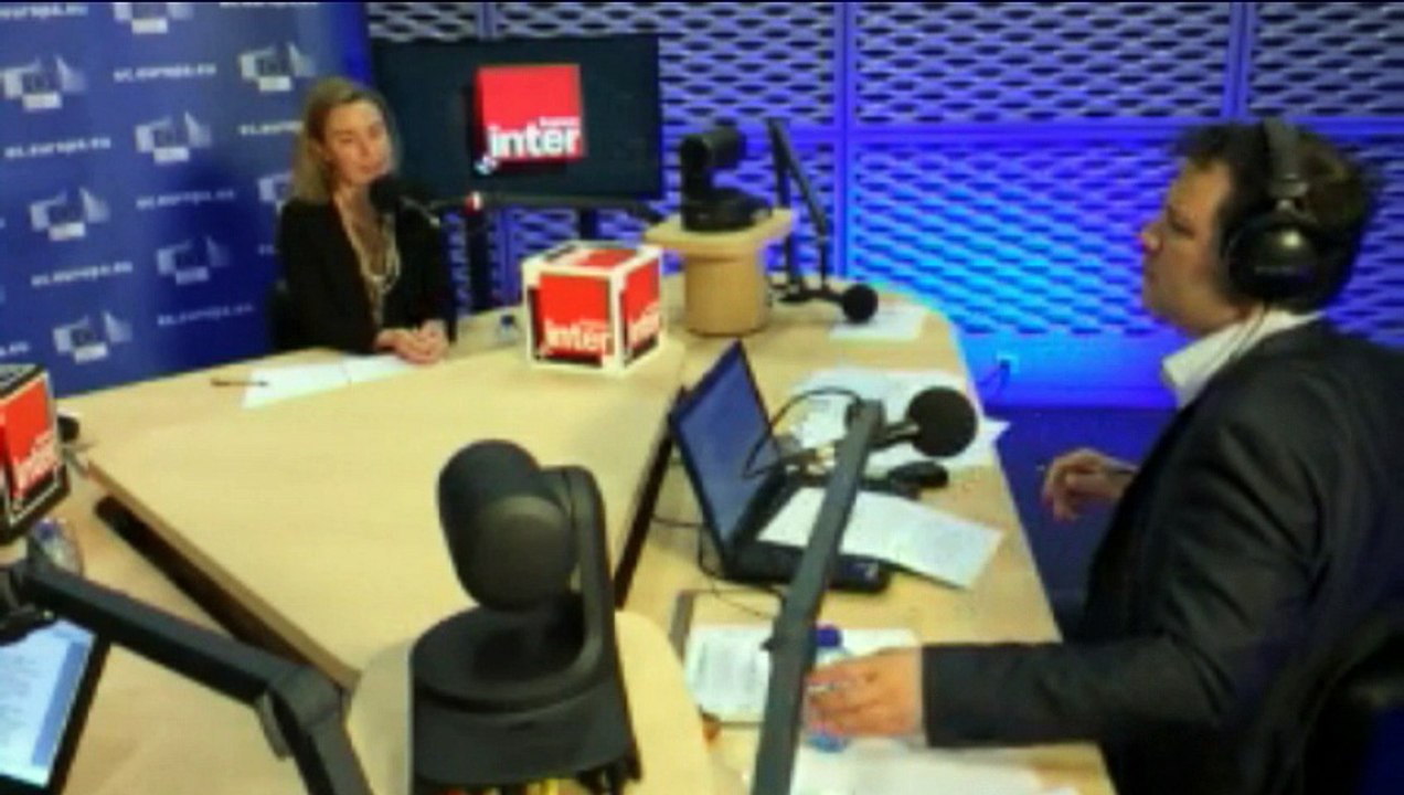 Federica Mogherini, invitée de Marc Fauvelle