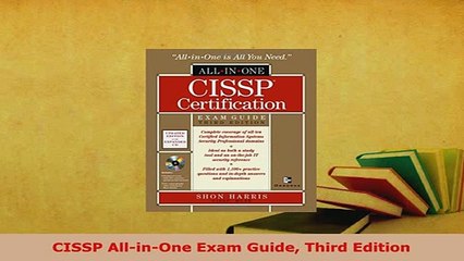 PDF  CISSP AllinOne Exam Guide Third Edition Download Online