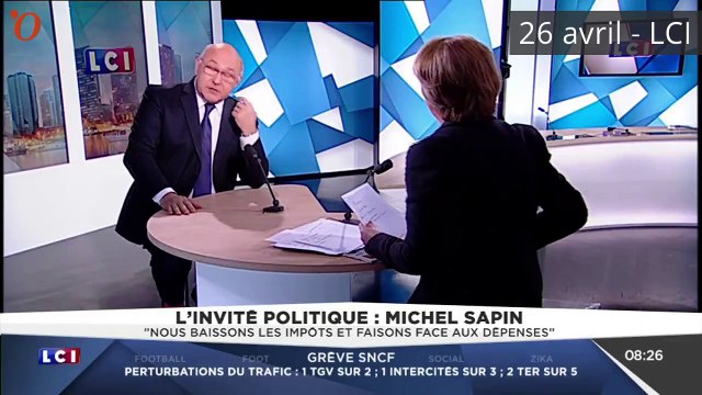 Présidentielle 2017 : pour Michel Sapin, le meilleur, c'est François Hollande