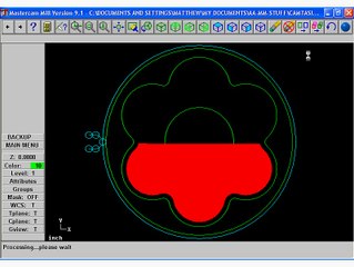 Mastercam X9 2D-3D - Tutorial5-Step_12_To_Step_14