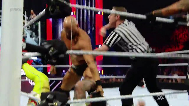 The Usos vs. Luke Gallows & Karl Anderson- Raw, April 25, 2016