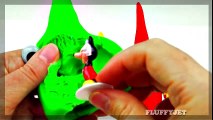 Play-Doh Huevos Sorpresa De Mickey Mouse Sesame Street Lalaloopsy Transformadores De Bob Esponja Juguetes FluffyJet | HD