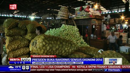 Presiden Buka Rakornis Sensus Ekonomi 2016