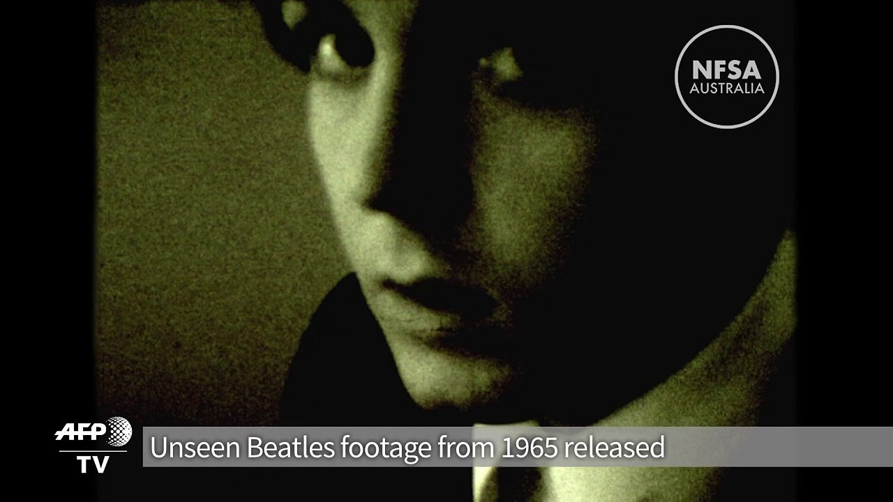 Unseen Beatles footage released