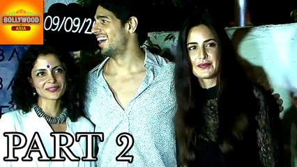 Baar Baar Dekho Wrap Up Party - Part 2 | Sidharth Malhotra, Katrina Kaif | Bollywood Asia