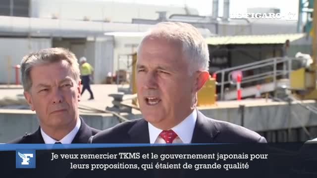 L'Australie choisit le français DCNS pour un contrat de 34 milliards d'euros
