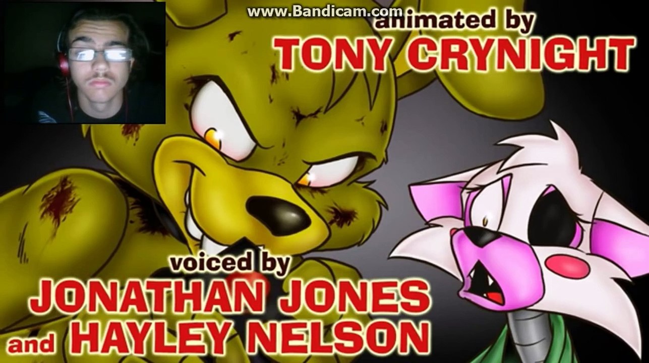 DEMON REACT:Five Nights at Freddys (part 9) Love Under Control [Tony Crynight]