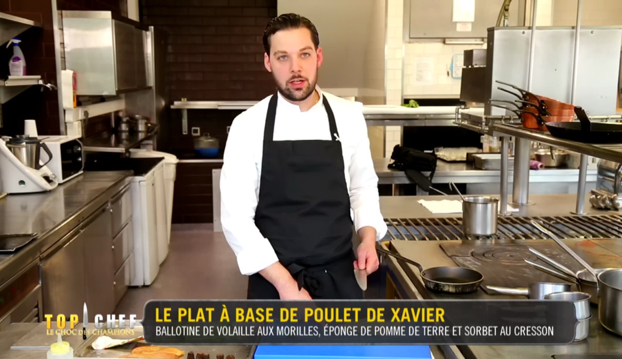 Le plat à base de poulet de Xavier