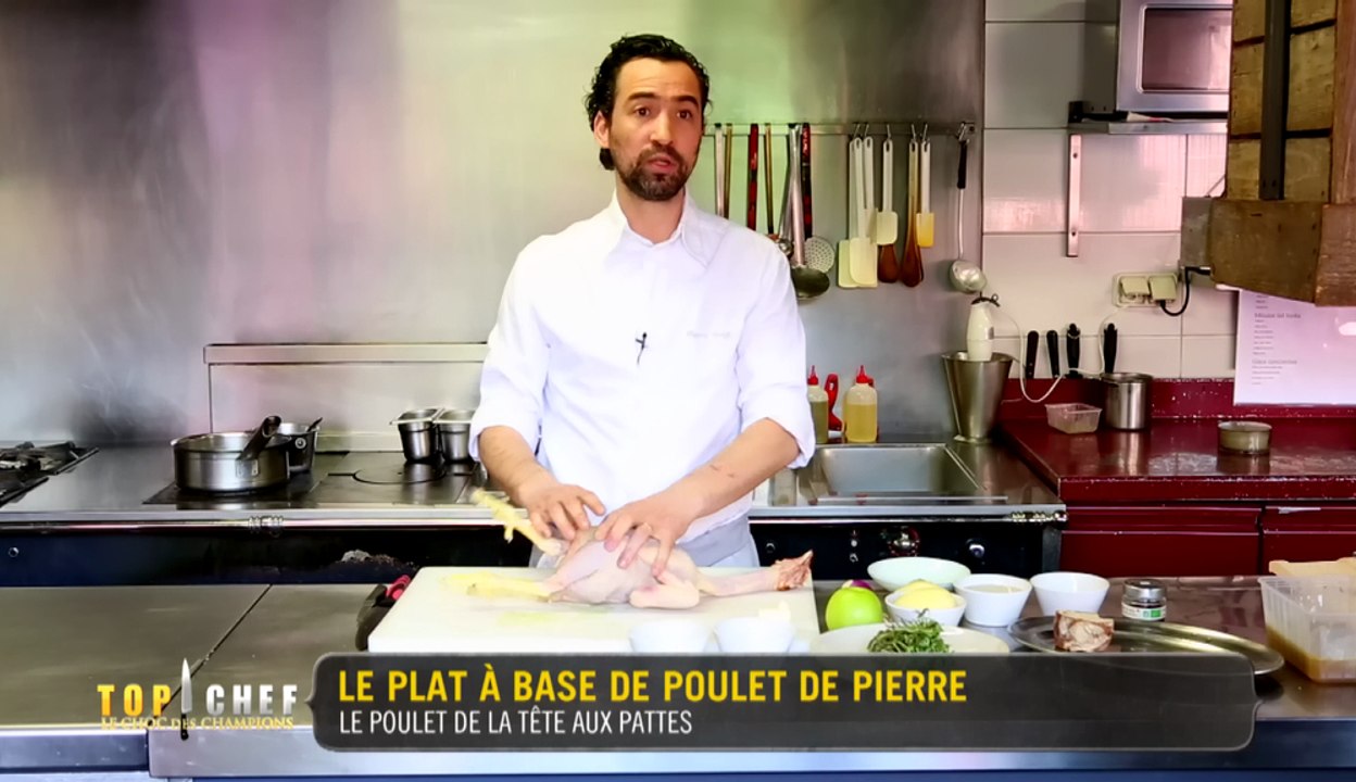 Le plat à base de poulet de Pierre