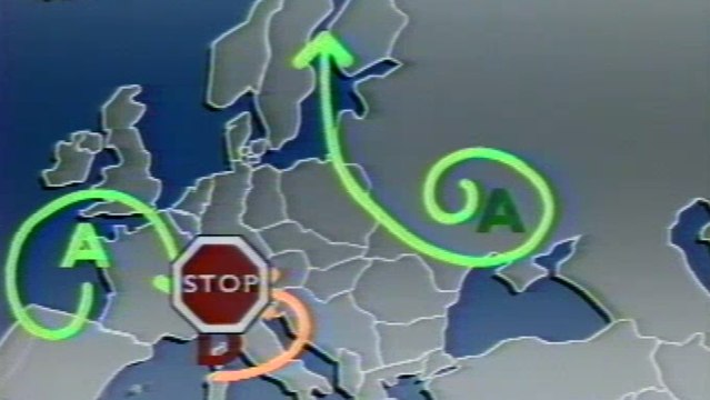 Tchernobyl : revoyez ce bulletin météo où le nuage radioactif contourne la France