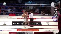 Türk hakem kick boks maçında yüzüne yumruk yedi