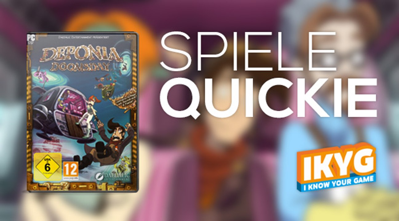 Der Spiele-Quickie - Deponia Doomsday