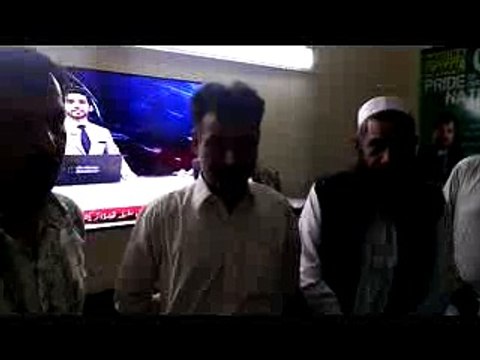 Khursheed Hazarvi With Mustafa Kamal In Kamal House