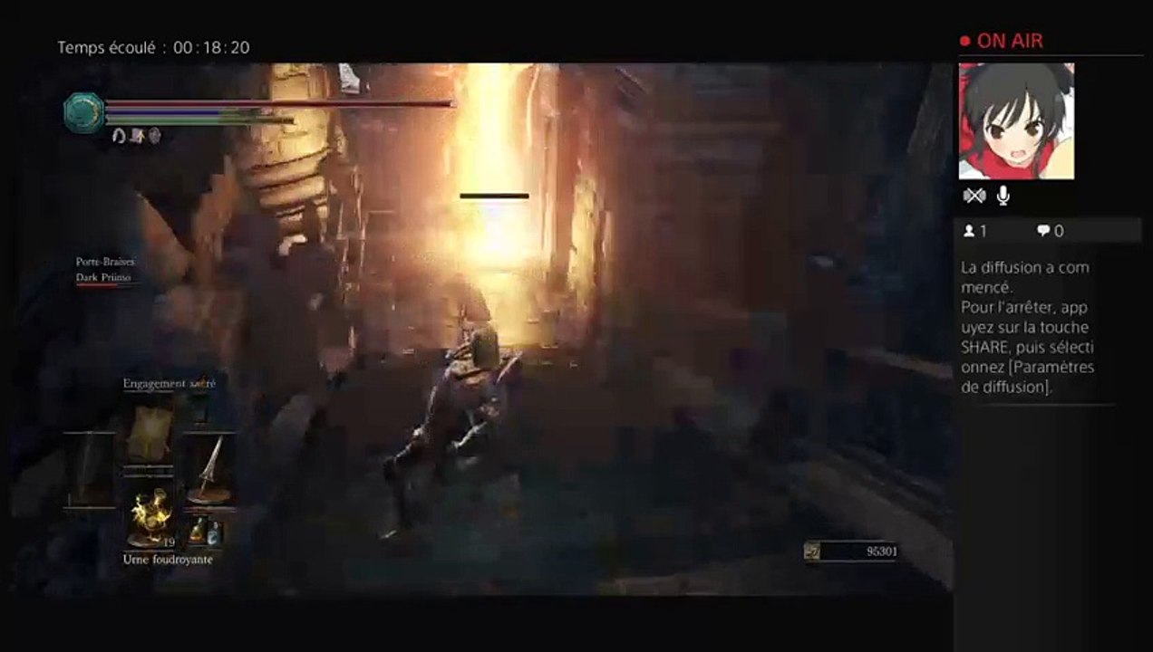 Diffusion PS4 en direct de DARK SOULS 3  NG ++  (FR) (10)
