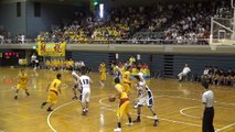 福岡大大濠vs北陸(1Q)高校バスケ 2014インターハイ2回戦