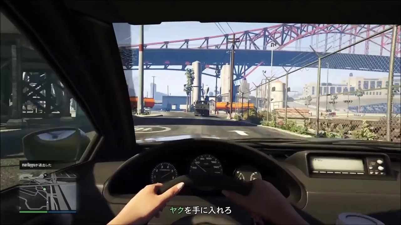 #1【GTA5オンライン】グラセフ5実況プレイ！ヤクを届けるミッション【実況女神】