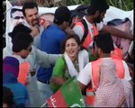 PTI Worker Misbehaving with Girls & Girls Badly Crying In PTI F9 ISB Jalsa - YouTube
