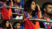 Watch Virat Kohli's flying kiss to Anushka Sharma