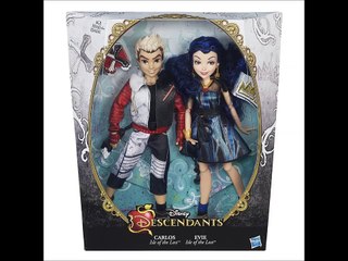 下载视频: DISNEY Descendants Evie & Carlos | Pack | Muñeca Doll | Los Descendientes 2015