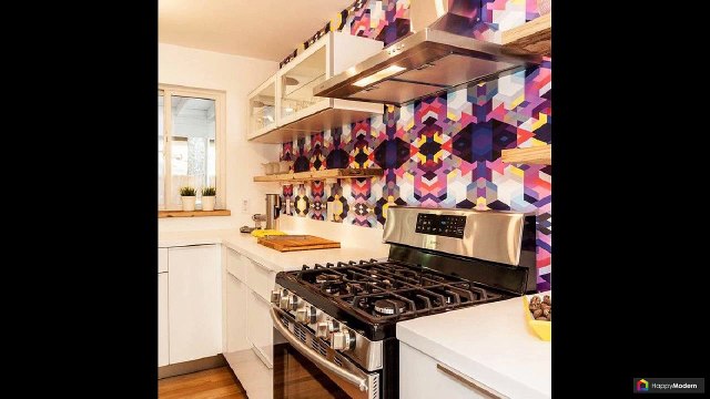 Моющиеся обои для кухни: 49 практичных подсказок