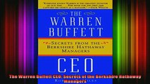 READ Ebooks FREE  The Warren Buffett CEO Secrets of the Berkshire Hathaway Managers Full Ebook Online Free