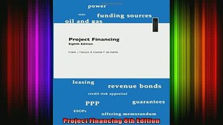 READ FREE Ebooks  Project Financing 8th Edition Online Free