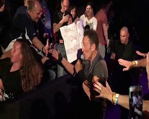 Le rêve de tous les fans de Bruce Springsteen