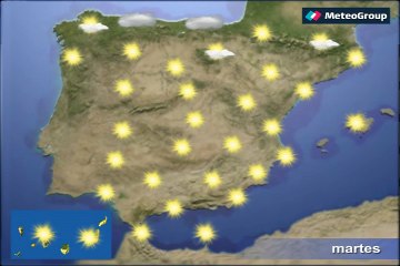 Previsión del tiempo para este martes 26 de marzo