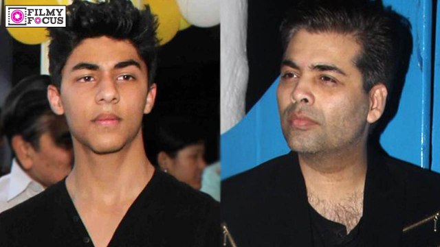 Karan Johar Vows To Launch Aryan Khan - Filmyfocus.com