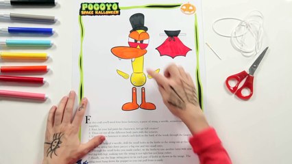 Pocoyó Arts & Crafts: ¡Halloween: Juguete Jumping Jack! [ep. 5]