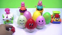 PEPPA PIG Español KINDER SURPRISE EGGS - cars toys - spider man