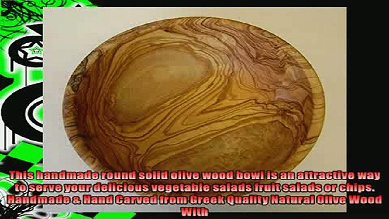 best produk   Salad or Fruit Serving Bowl Olive Wood Handmade 27cm 106