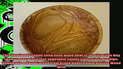 best produk   Salad or Fruit Serving Bowl Olive Wood Handmade 27cm 106