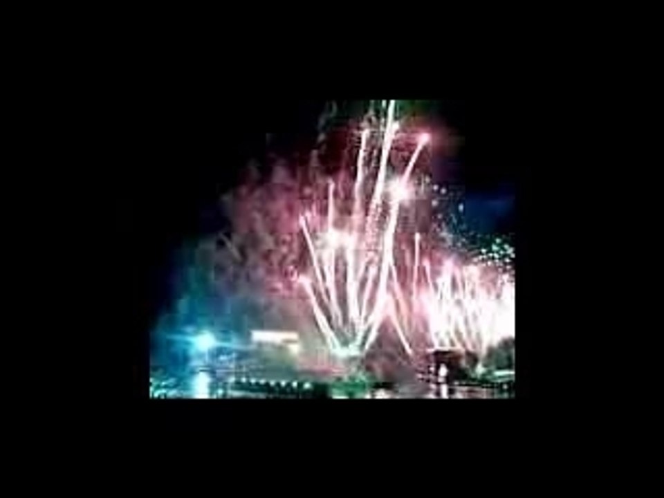 Wianki 2007 Sztuczne ognie (Start)