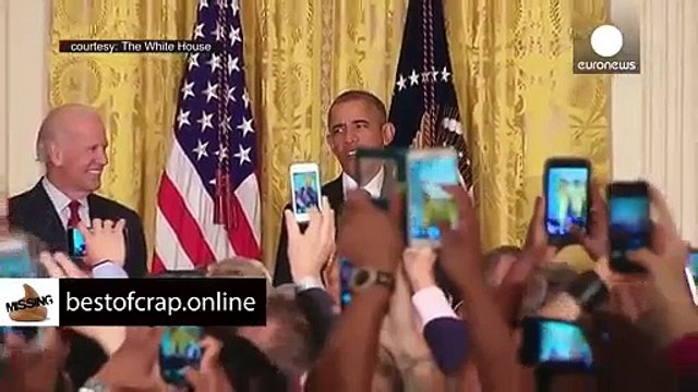 Obama's response to a guy farting during his speech.