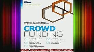 READ Ebooks FREE  Ebook Crowdfunding Fintech Series Full Ebook Online Free