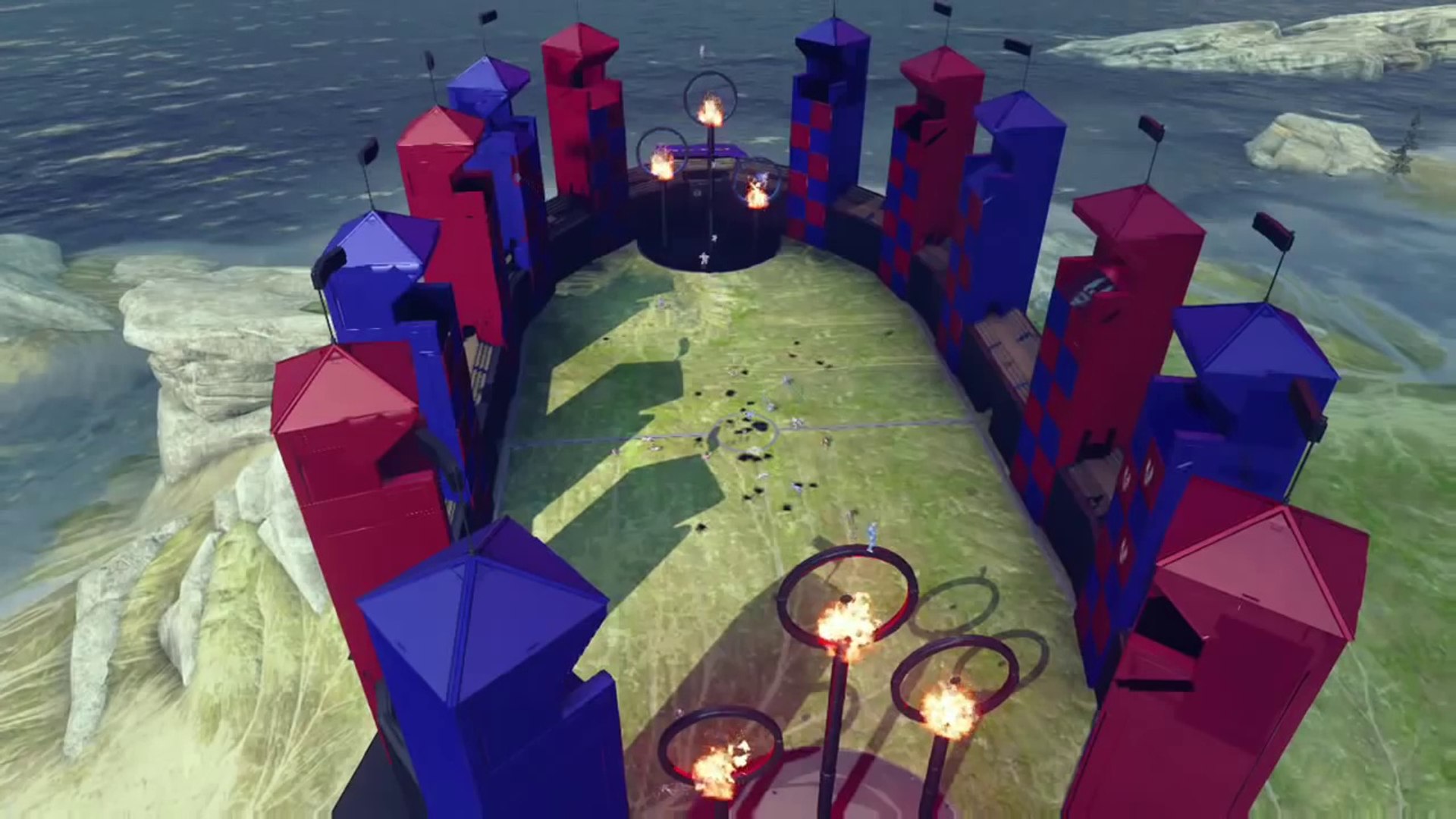 ⁣Ce gamer joue au Quidditch d'Harry Potter dans Hallo 5 en ligne !