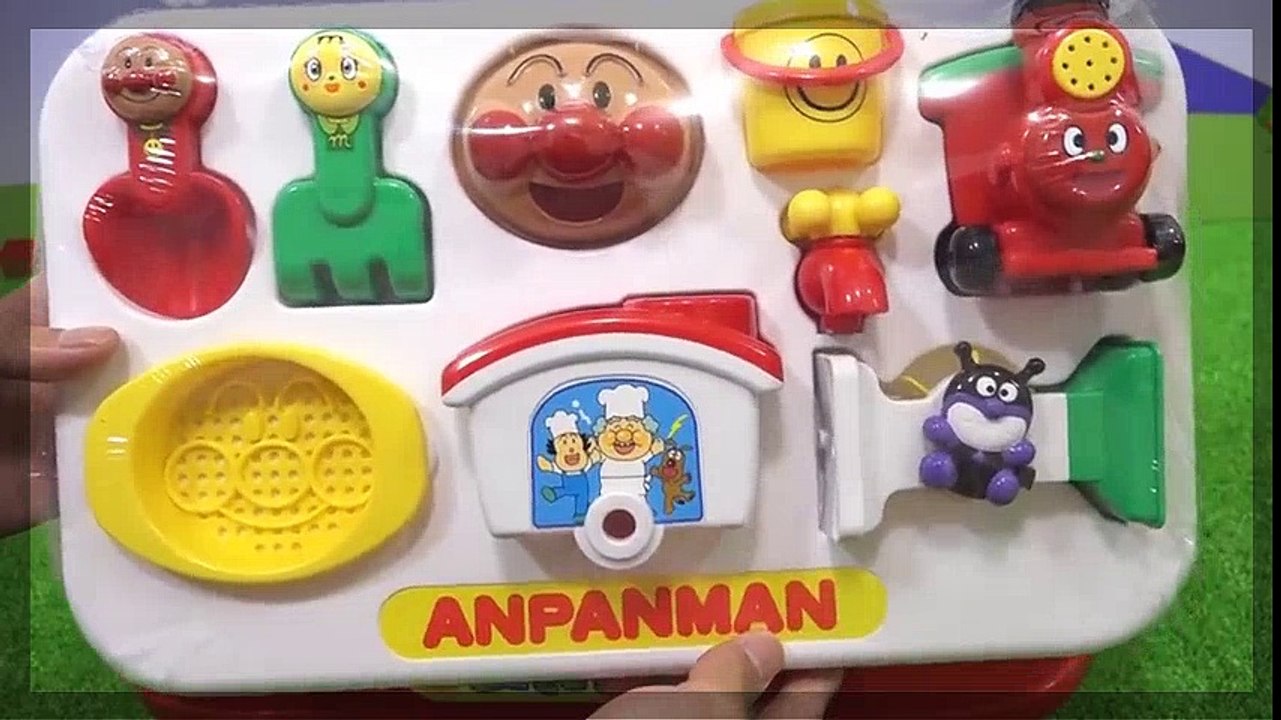 Arenero! Jugar en el agua! Anpanman juguetes en cualquier lugar. si | HD