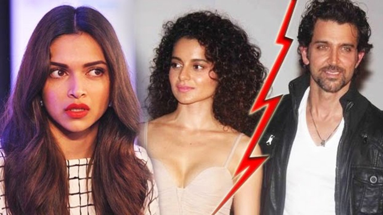 Deepika Padukone BROKE Kangana & Hrithik Roshan LOVE AFFAIR?