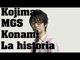 La historia de Hideo Kojima con Metal Gear Solid y Konami.