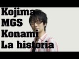 La historia de Hideo Kojima con Metal Gear Solid y Konami.