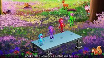 Five Little Monkeys Jumping On The Bed   Part 2 - The Robot Monkeys   ChuChu TV Kids Songs