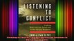 READ book  Listening to Conflict Finding Constructive Solutions to Workplace Disputes Full EBook