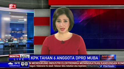 Kasus Suap, 6 Anggota DPRD Muba Ditahan