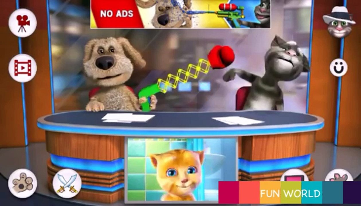 Talking Tom vs Talking Ben Ultimate Fight Very funny