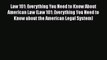 Ebook Law 101: Everything You Need to Know About American Law (Law 101: Everything You Need