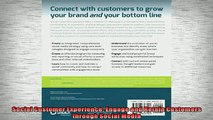 FREE DOWNLOAD  Social Customer Experience Engage and Retain Customers through Social Media READ ONLINE