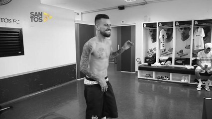 Bastidores do Santos antes da semifinal mostra bom humor e profecias de jogadores