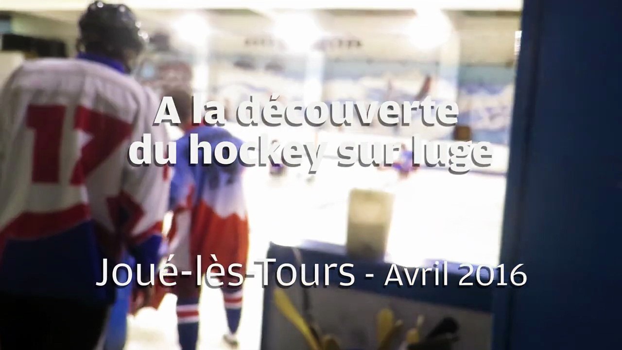 VIDÉO. Joué-lès-Tours : à la découverte du hockey sur luge